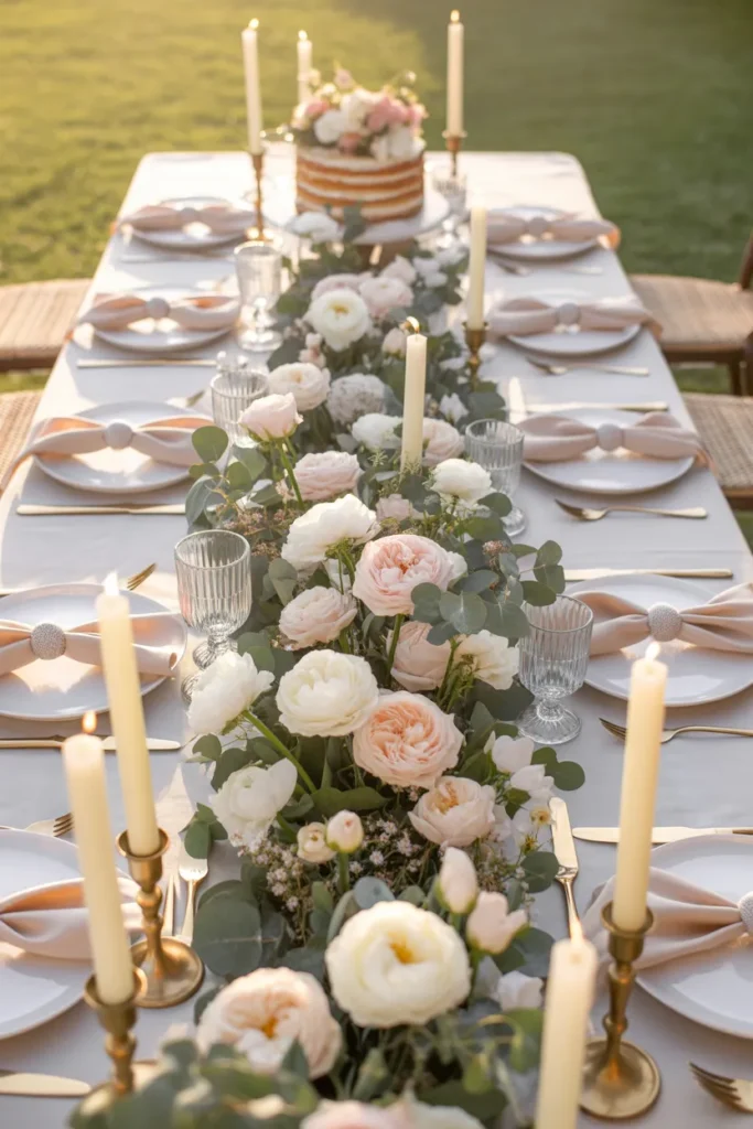 1-Floral Garden Birthday Table Setting