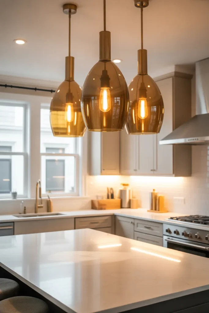 1-Oversized Pendant Cluster Kitchen