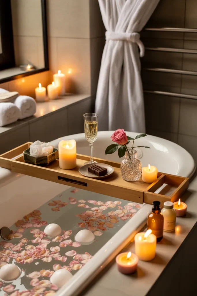 10-Spa Bathroom Decoration Setup