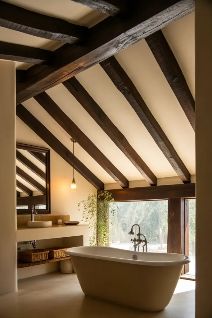 10-Tiled Bathroom Ceiling