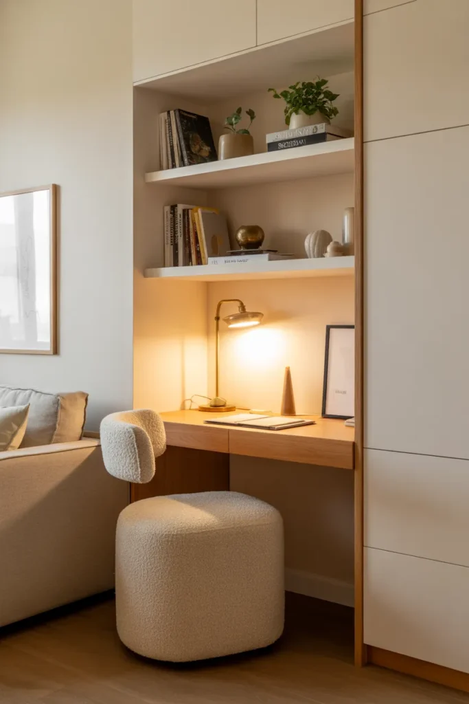 11-Corner Home Office Nook