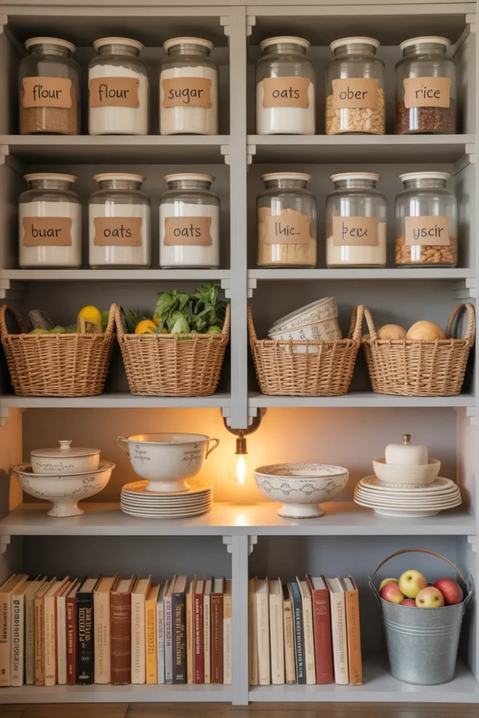 11-Farmhouse Kitchen Pantry
