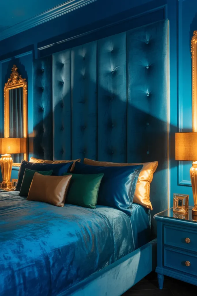 11-Jewel Tone Luxury Bedroom