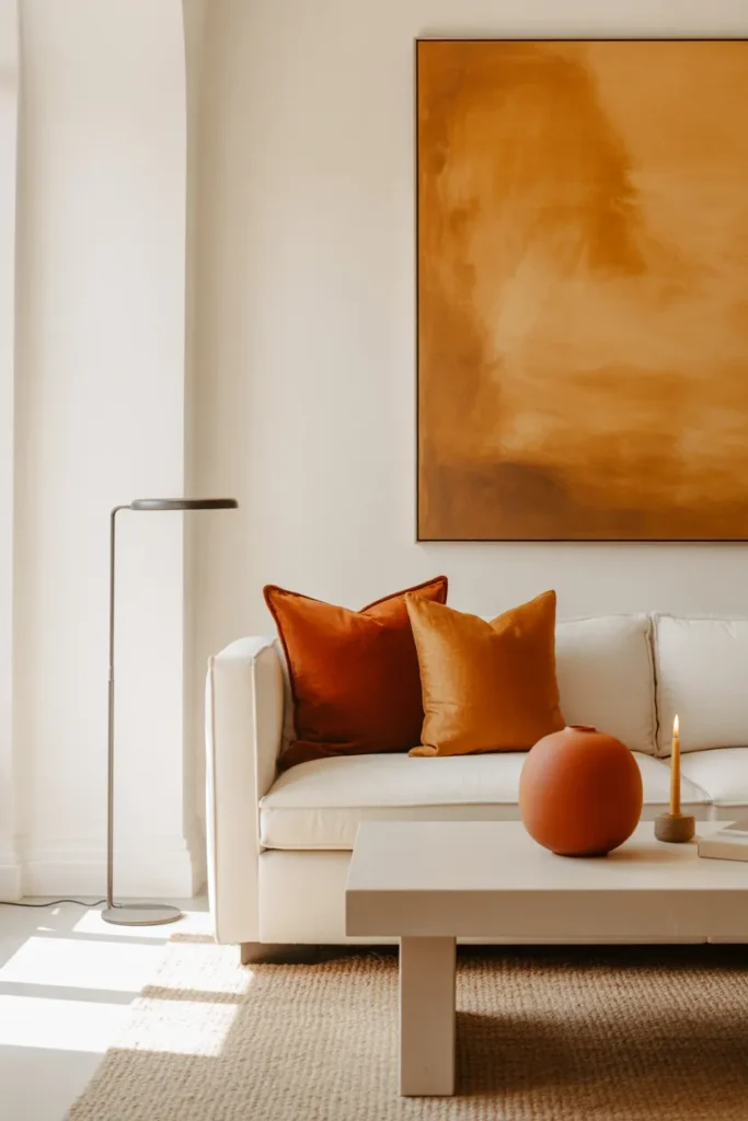 12-Modern Fall Living Room