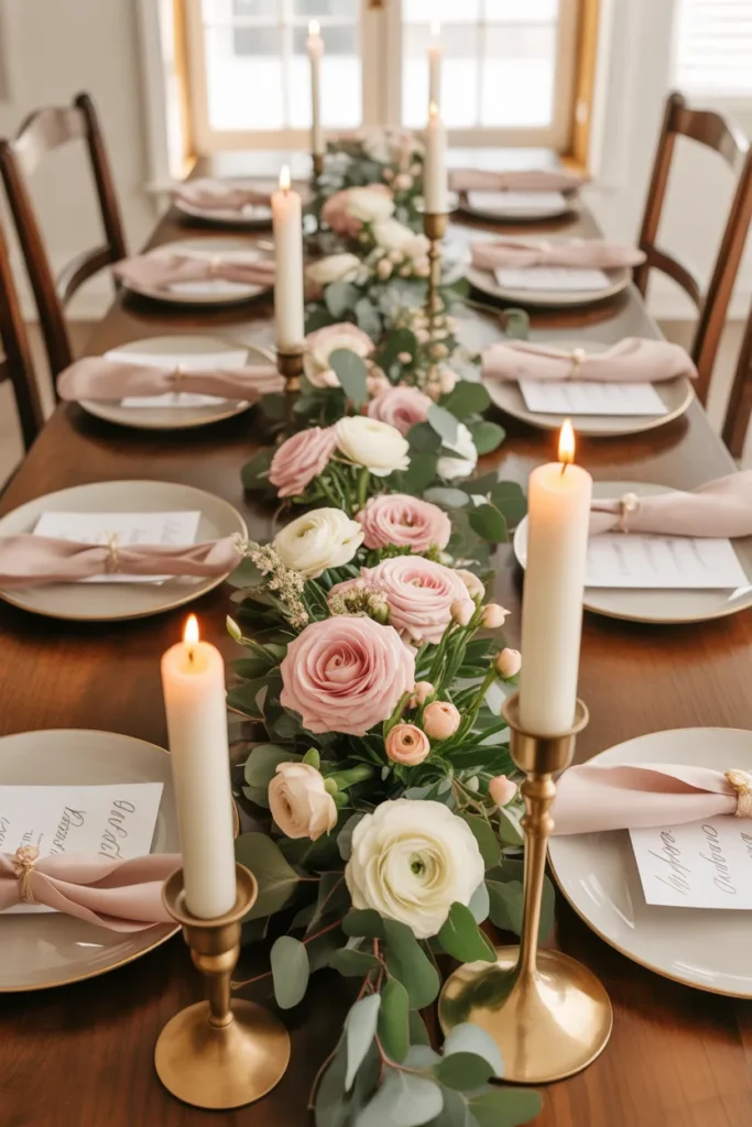 13-Mother's Day Dining Table Centerpiece