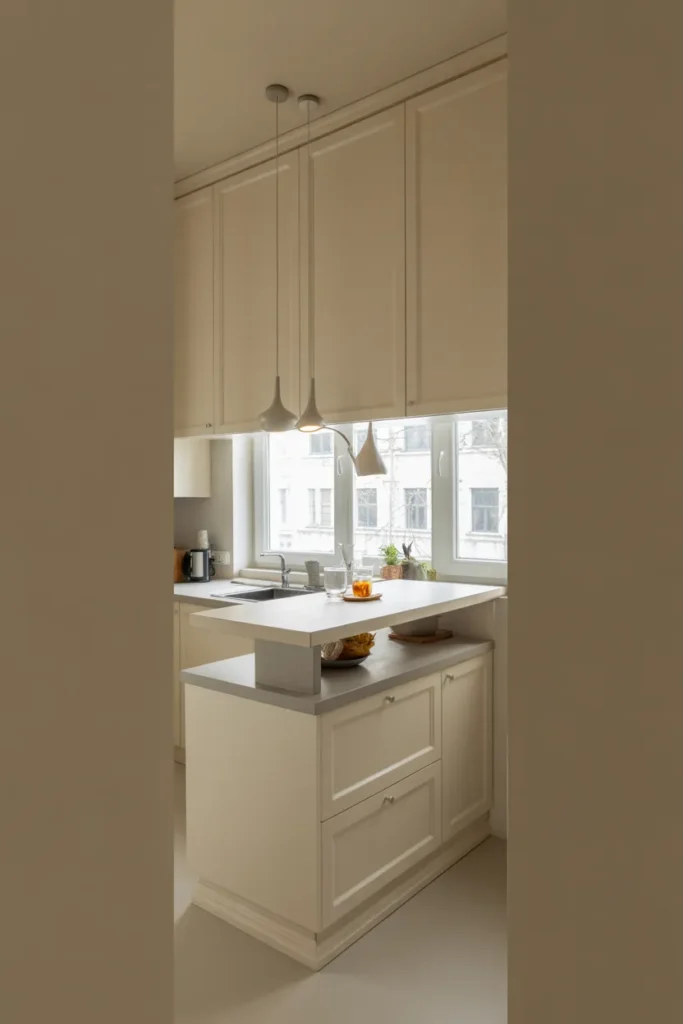 13-Small Kitchen with Peninsula