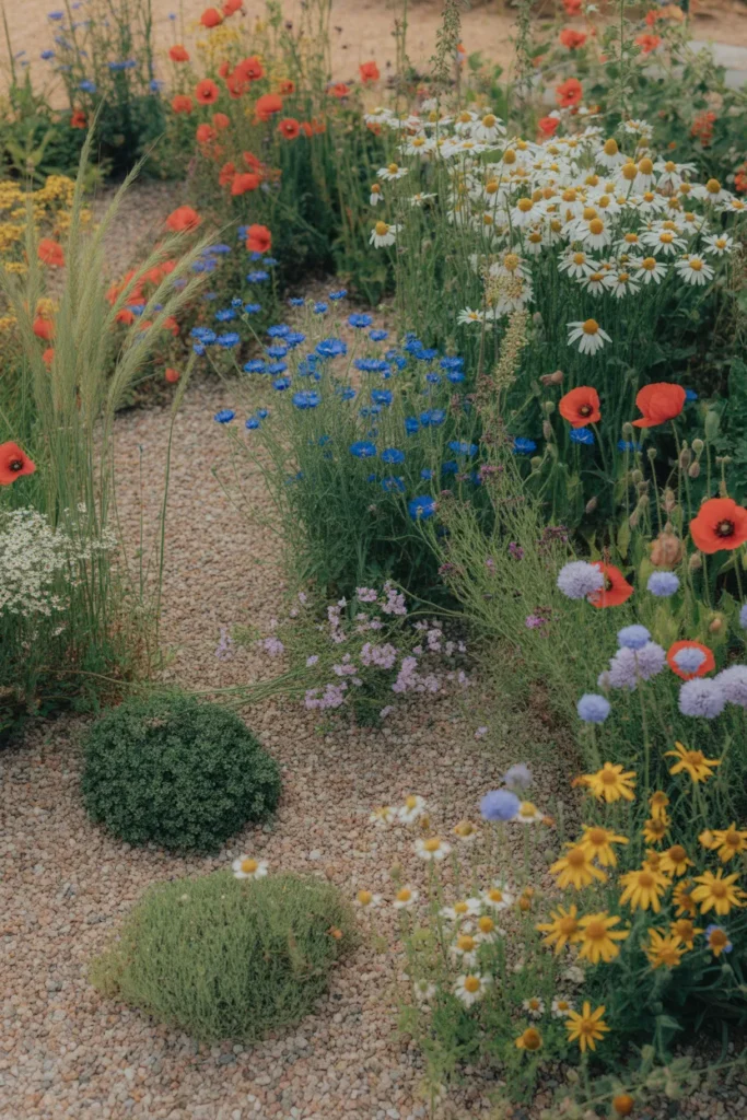 14-Gravel and Wildflower Garden