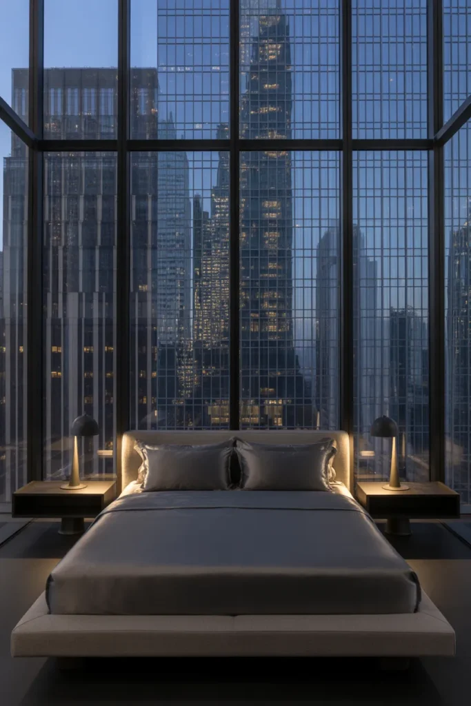 14-Modern Luxury Penthouse Bedroom