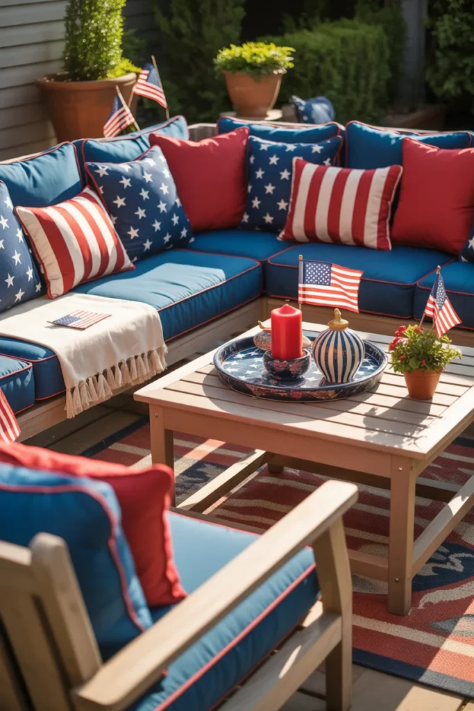 14-Patriotic Patio Furniture Refresh