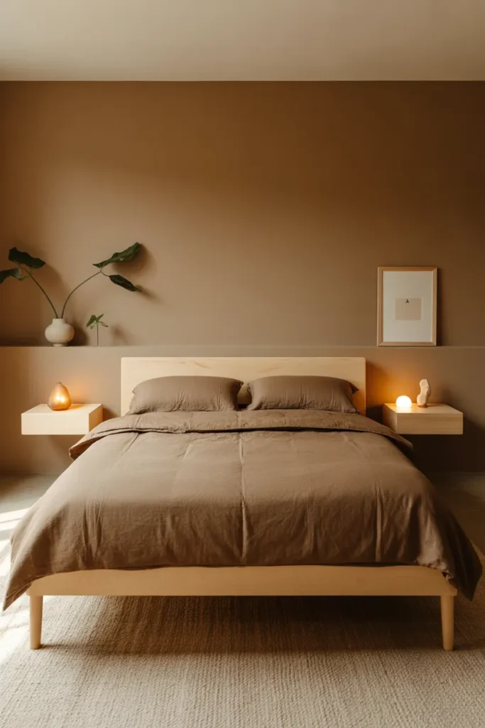 15-Brown Scandi Bedroom