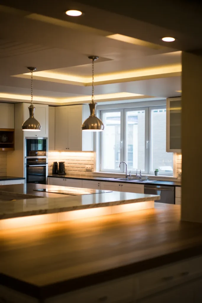 15-Layered Kitchen Lighting Design