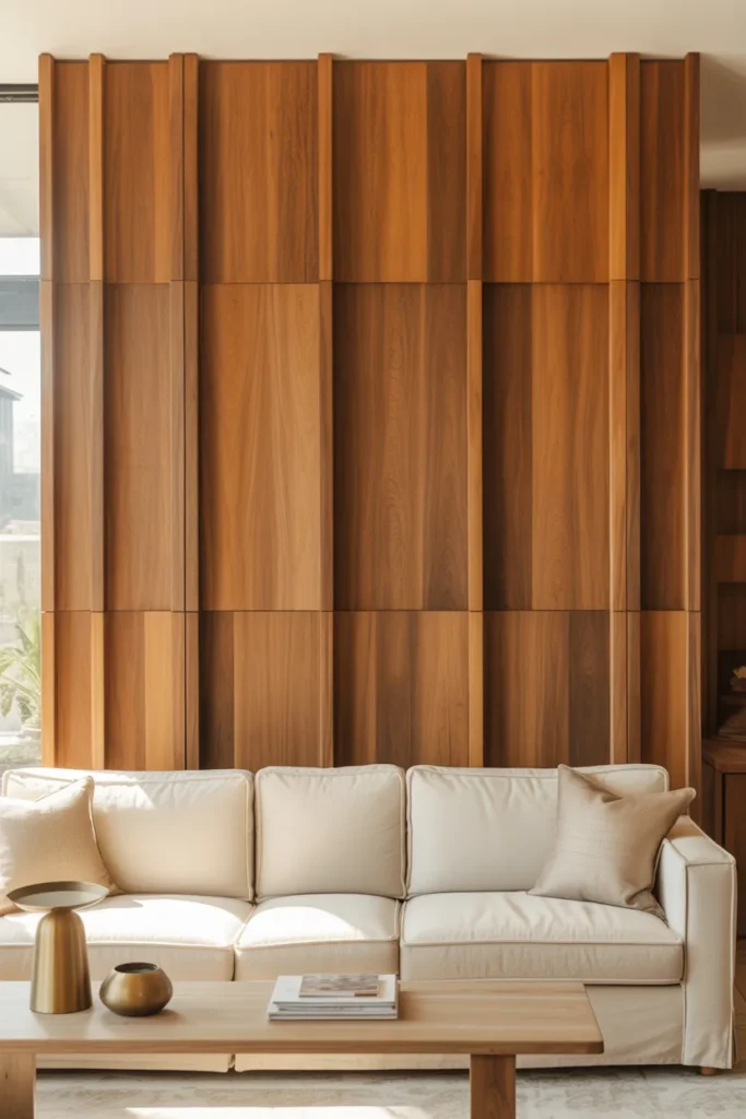 15-Wood Panel Feature Wall