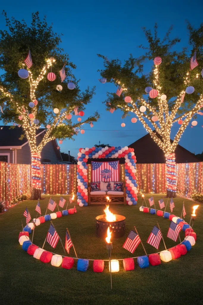 16-Grand Finale Backyard Light Display