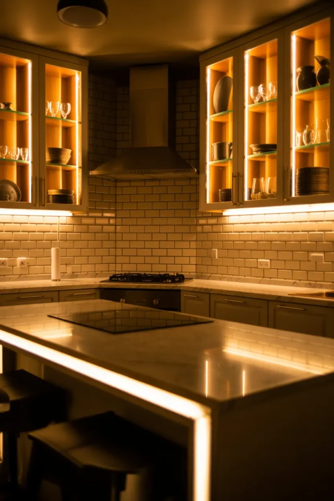 16-LED Strip Kitchen Lighting