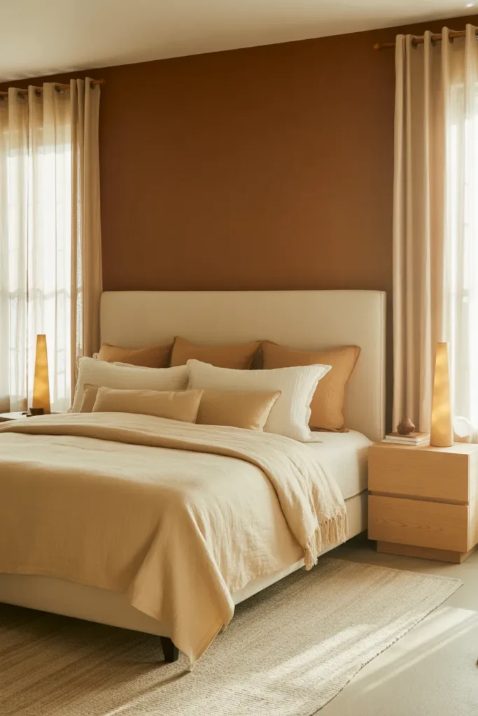 2-Brown and Cream Bedroom