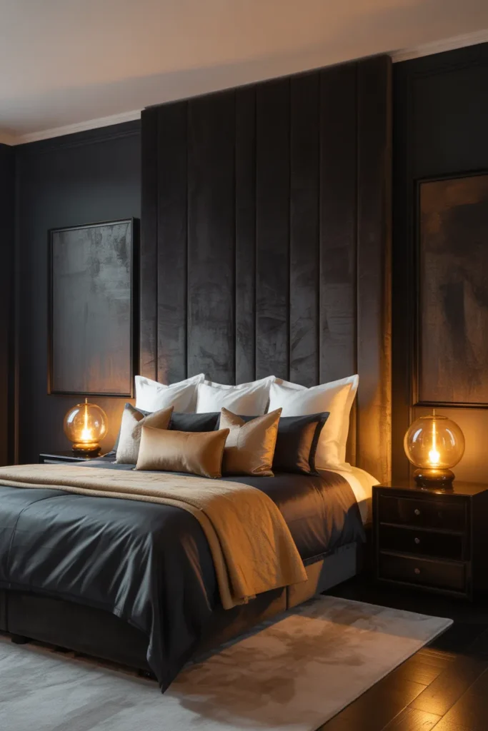 2-Dark Moody Luxury Bedroom