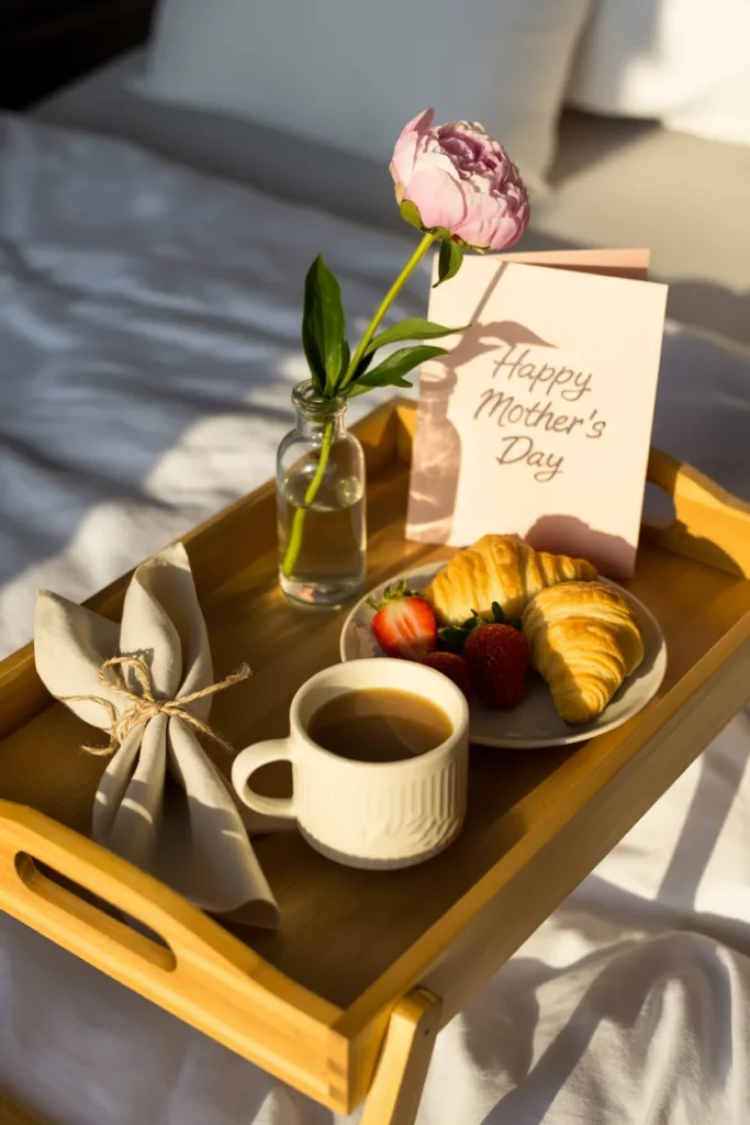 2-Mother's Day Breakfast Tray Setup