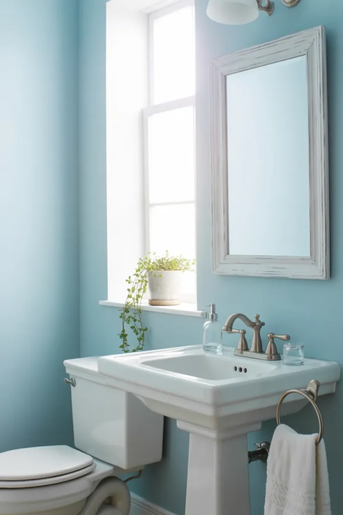 2-Powder Blue Bathroom