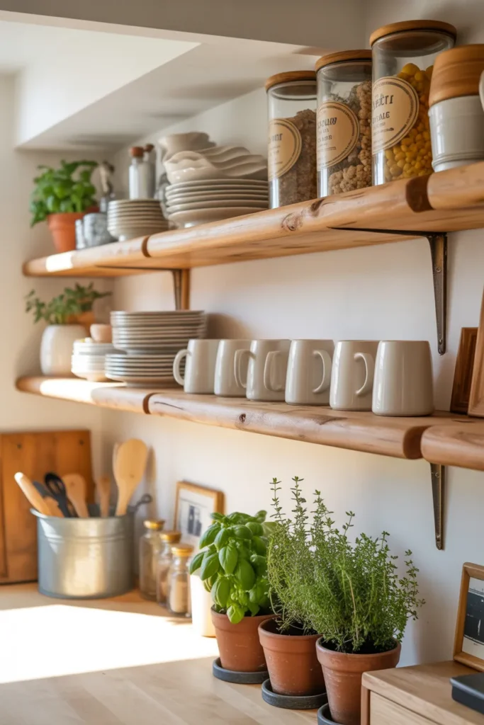 2-Small Kitchen with Open Shelving