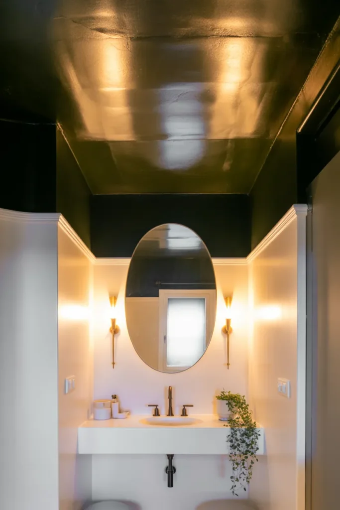 3-Beadboard Bathroom Ceiling