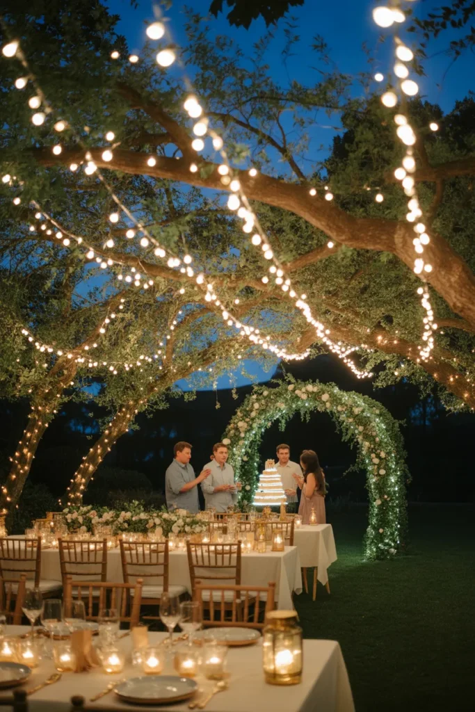 3-Fairy Light Garden Birthday Night Party