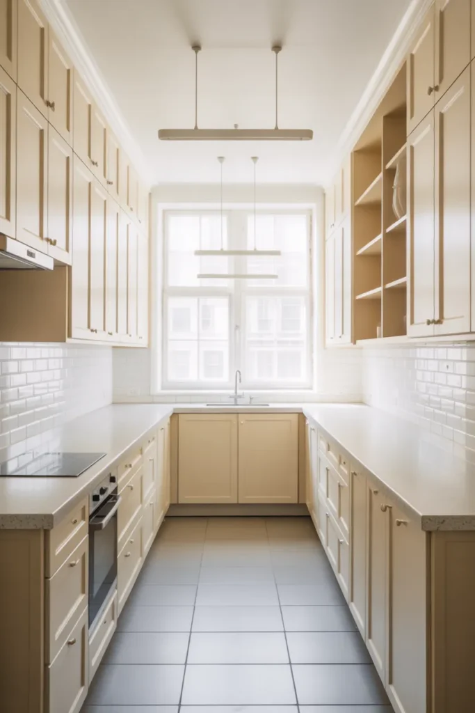 3-Galley Small Kitchen Design
