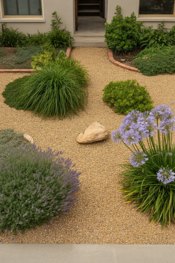 3-Gravel Front Yard Landscape