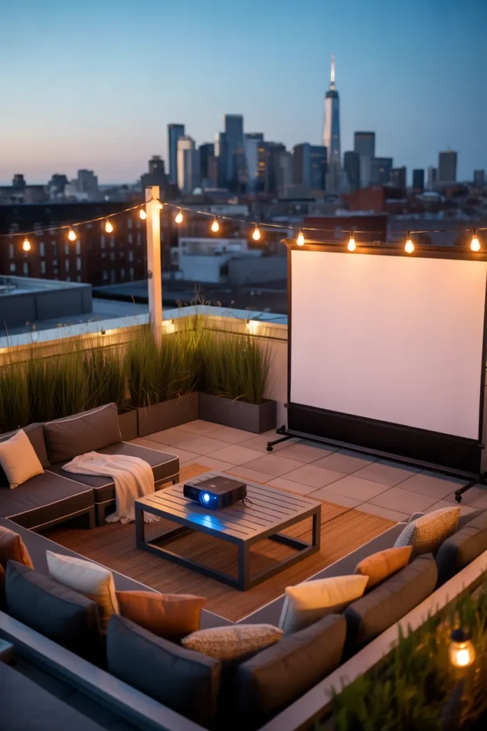 3-Rooftop Movie Night