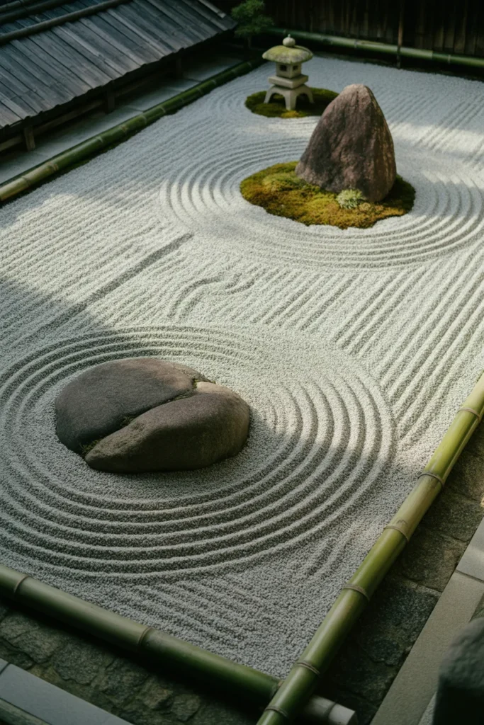 3-Zen Pebble Garden Design