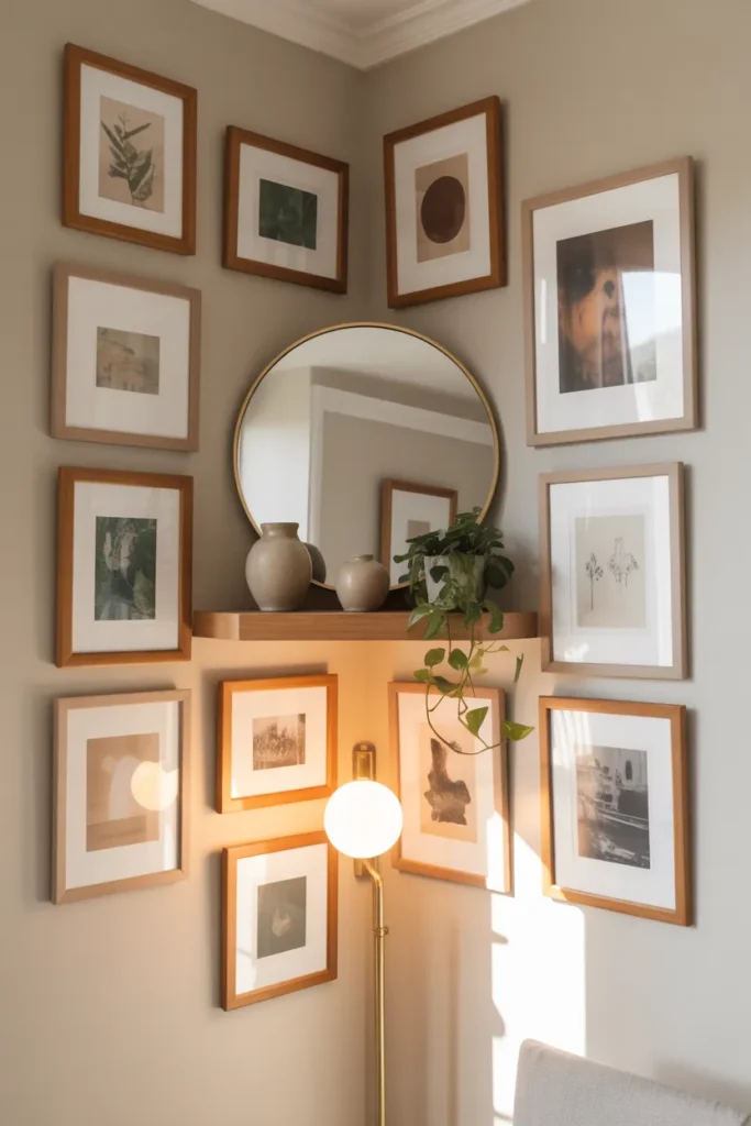 4-Corner Gallery Wall Arrangement