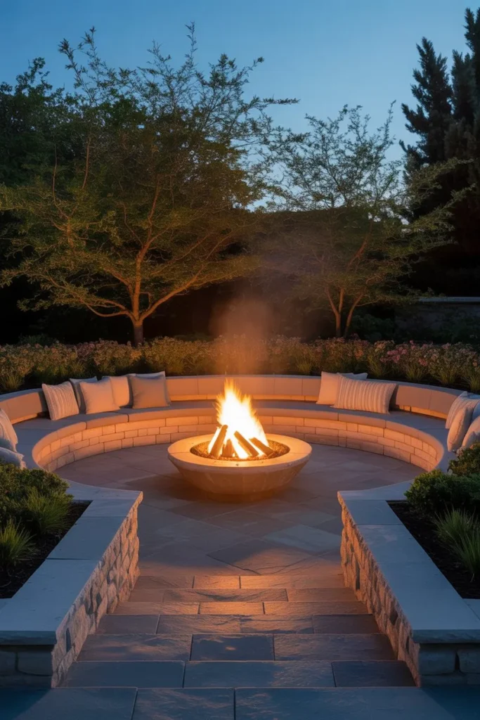 4-In Ground Fire Pit Design