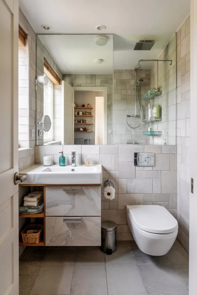 4. Small Bathroom Remodel Maximized