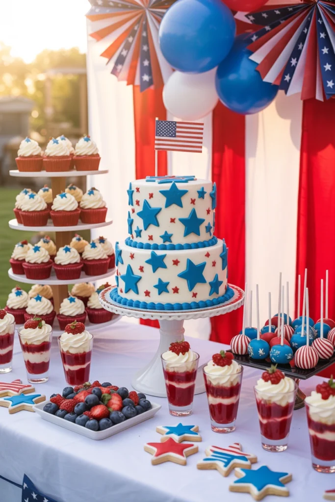 4th of july party setup ideas