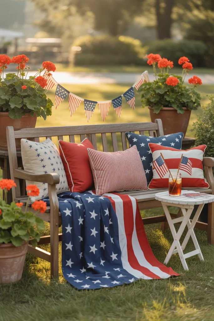 4th of July Garden Decoration Ideas