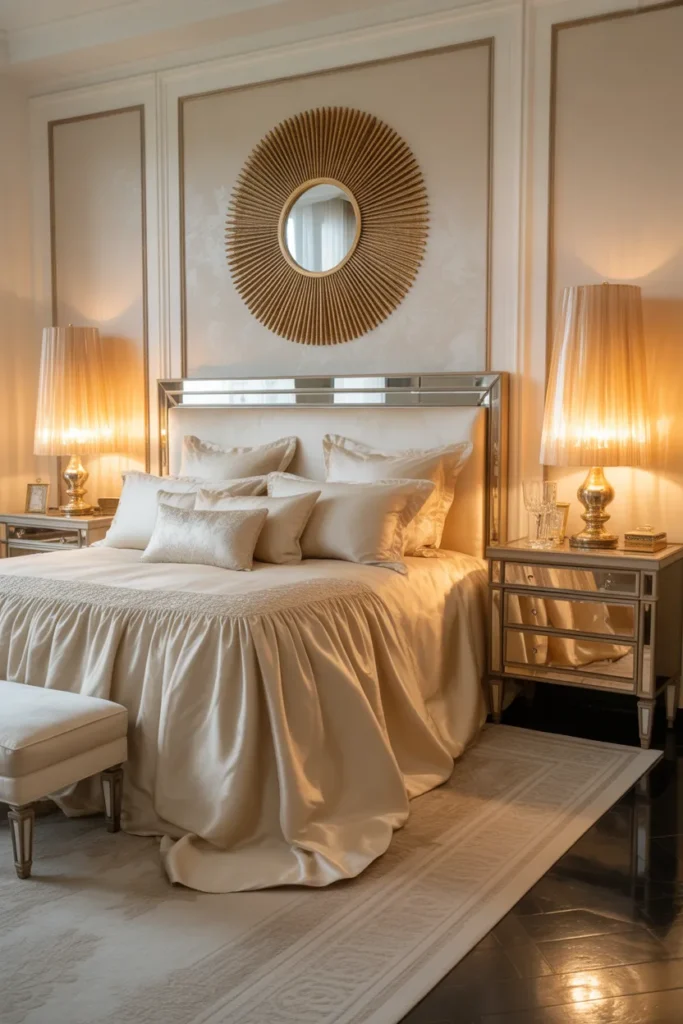 5-Hollywood Regency Luxury Bedroom