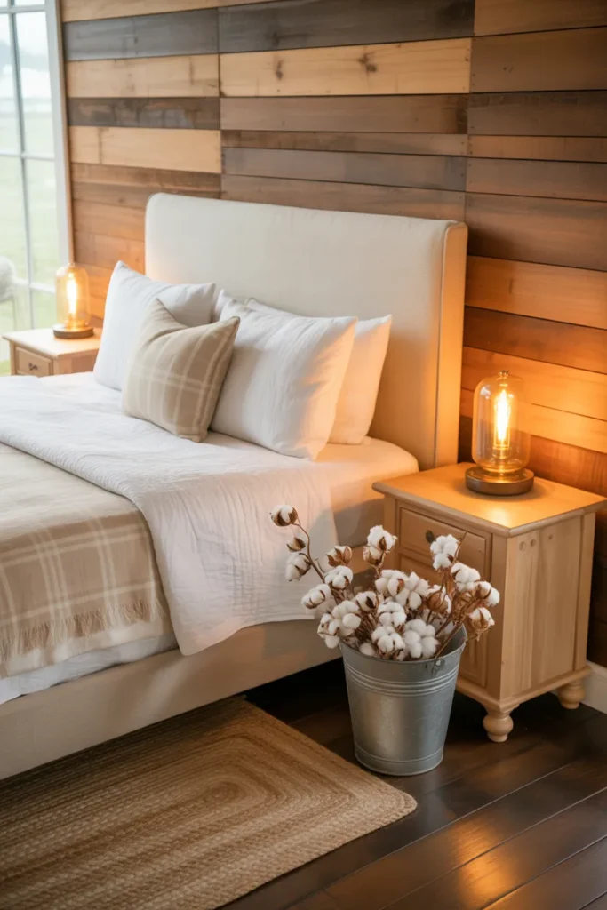6-Neutral Farmhouse Bedroom