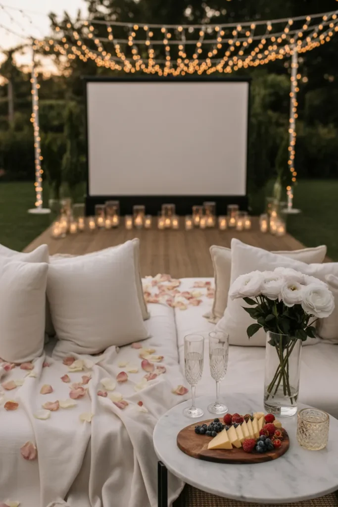 6-Romantic Date Night Outdoor Cinema