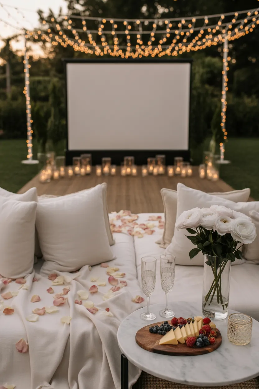 6-Romantic Date Night Outdoor Cinema
