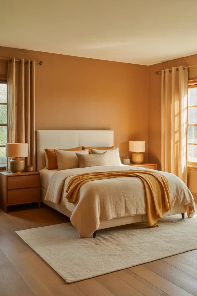 7-Caramel and Linen Bedroom