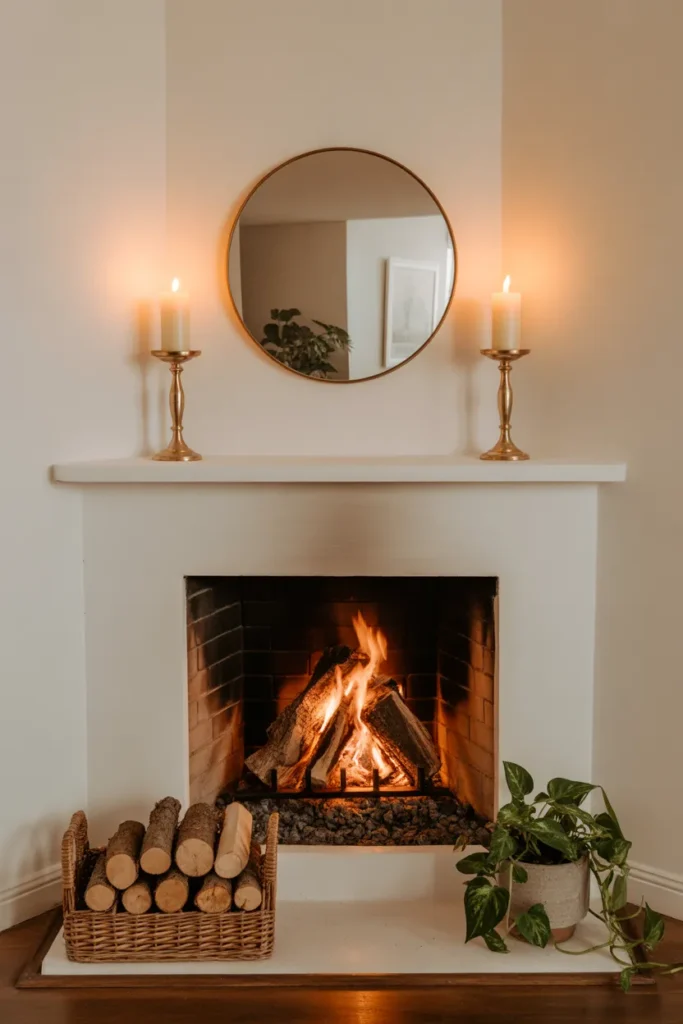 7-Corner Fireplace Styling