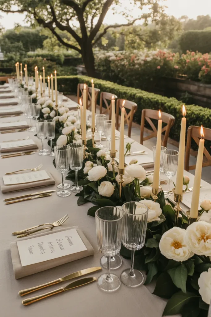 7-Elegant Garden Birthday Dinner Party