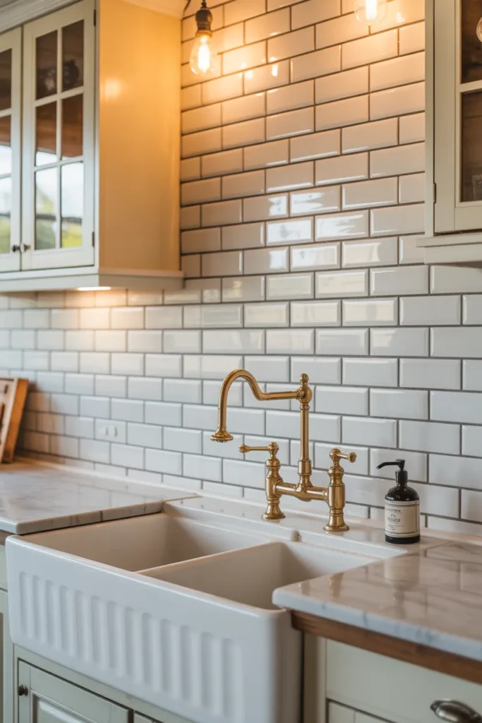 7-Farmhouse Kitchen Backsplash Ideas