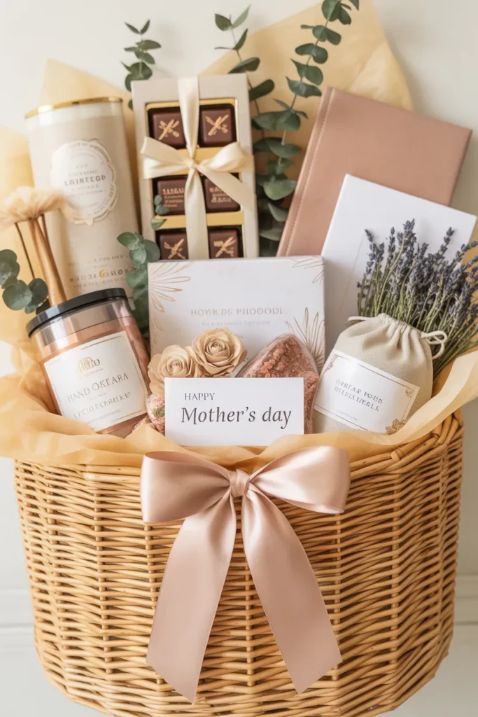 7-Mother's Day Gift Basket Display