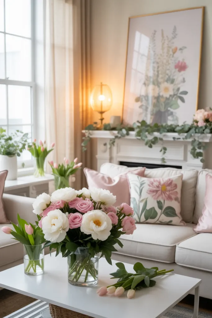 8-Floral Living Room Refresh