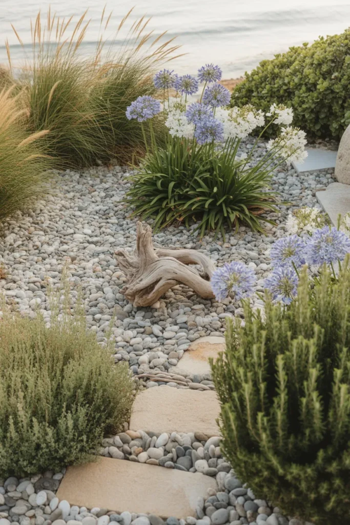 9-Coastal Pebble Garden