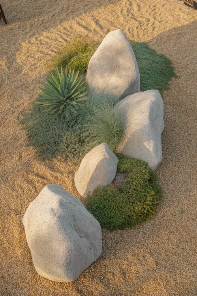 9-Gravel and Boulder Landscape