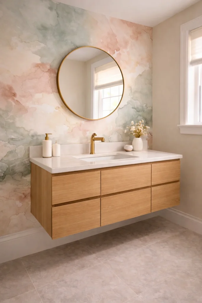 Bathroom Wallpaper Ideas