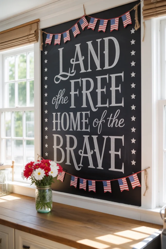 4th of july kitchen decor