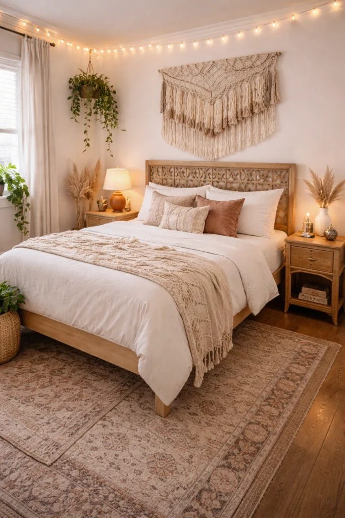 Boho Female Guest Bedroom