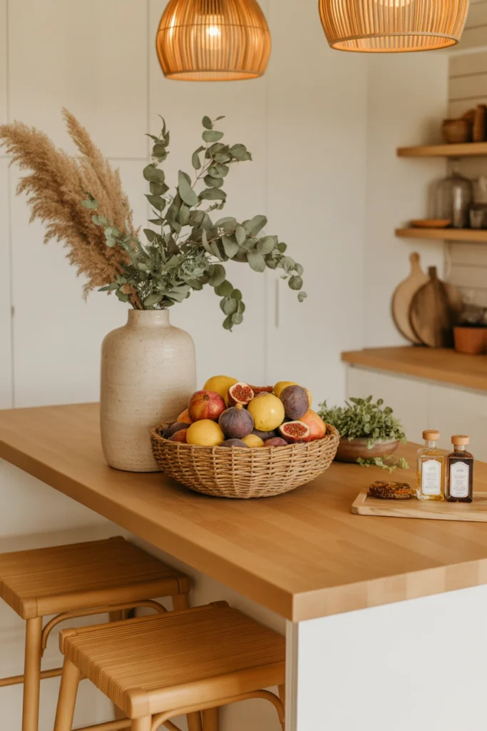 boho kitchen decor